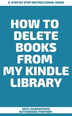 how do i remove books from my kindle library without losing them