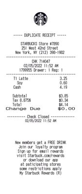 how to print starbucks receipt how does the printing process of starbucks receipts compare across different countries?