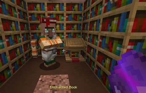 What villagers give mending books and the curious case of enchanted carrots